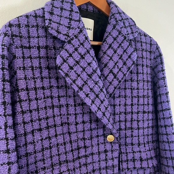 Simona Tweed Cropped Jacket - Picture 4 of 8